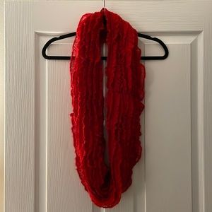 Red Infinity Scarf